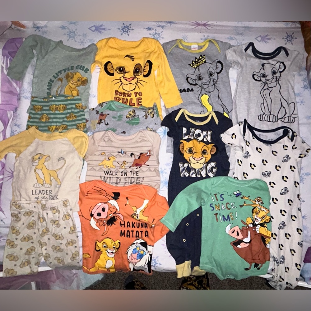 Lion king bundle 12-18m clothes